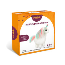 " Miadolla" WT- 0214 " Единорог Сахарок" набор для валяния . 