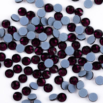 Страз клеевой " Zlatka" RS/ 144 SS12 3 - 3. 2 мм акрил 144 шт в пакете с еврослотом 023 сиреневый ( amethyst) 