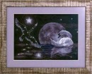 Набор для вышивания " PANNA" PT- 0631 ( ПТ- 0631 ) " Лунный лебедь" 