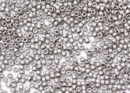 Бисер Япония круглый 15/0 10 г 0566 античное серебро, матовый металлизированный